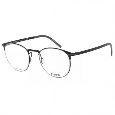 Flexon B2000 Unisex Metal Frame Eyeglasses in Navy Blue (50mm Lens, 20mm Bridge, 145mm Temple)