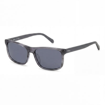 Fossil Women's Casual Stainless Steel Light Gold Dark Grey UV Protection Non-Polarized Sunglasses 61mm