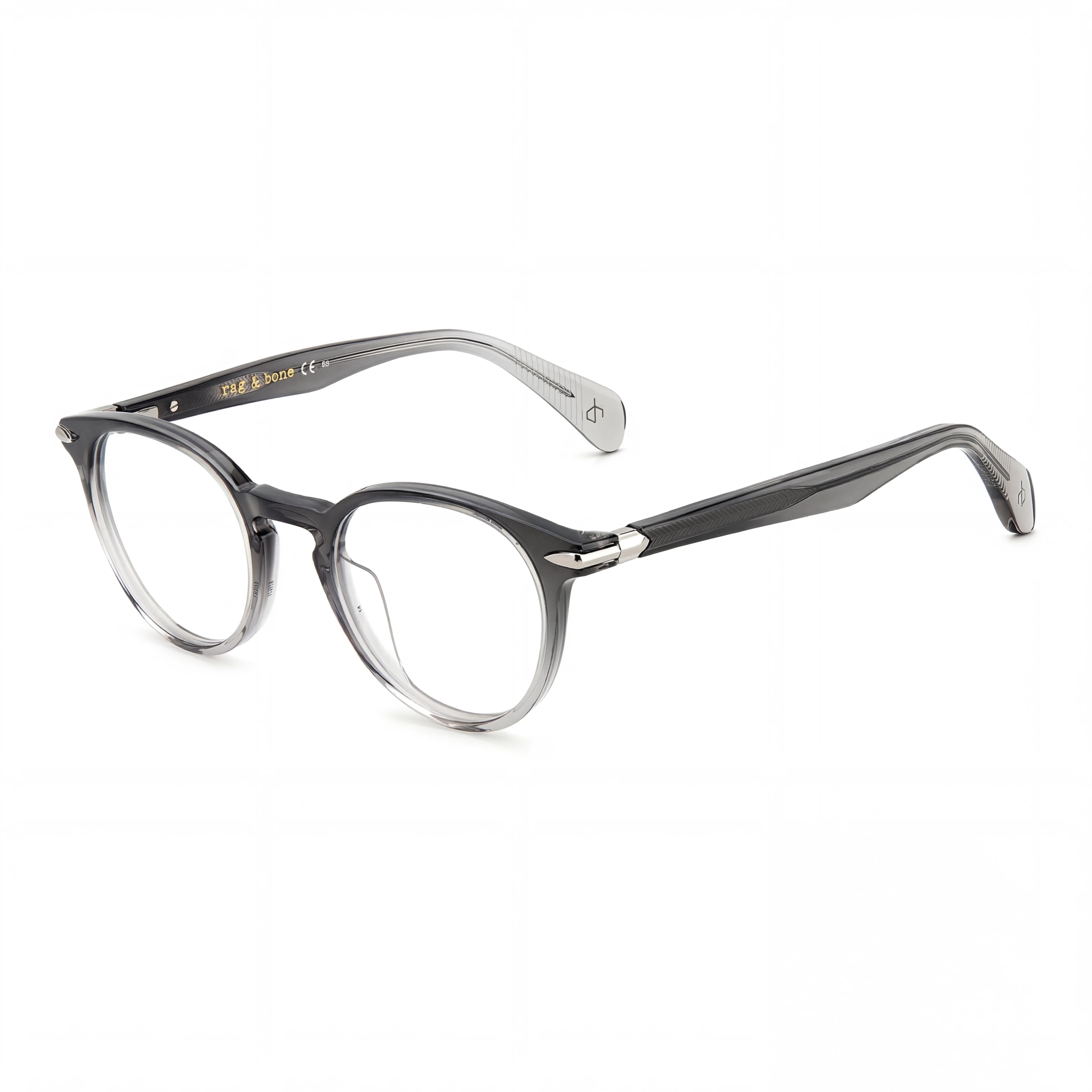 Rag & Bone Modern Women's Black Shaded Crystal Acetate Sunglasses 48mm, Photo 1