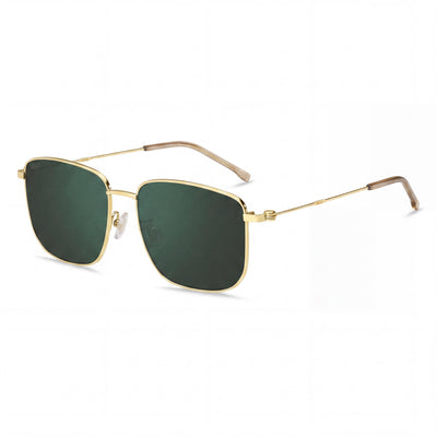 Hugo Boss Boss 1619/F/S Rectangular Women's Gold Green Stainless Steel Non-Polarized UV Protection Sunglasses 58mm