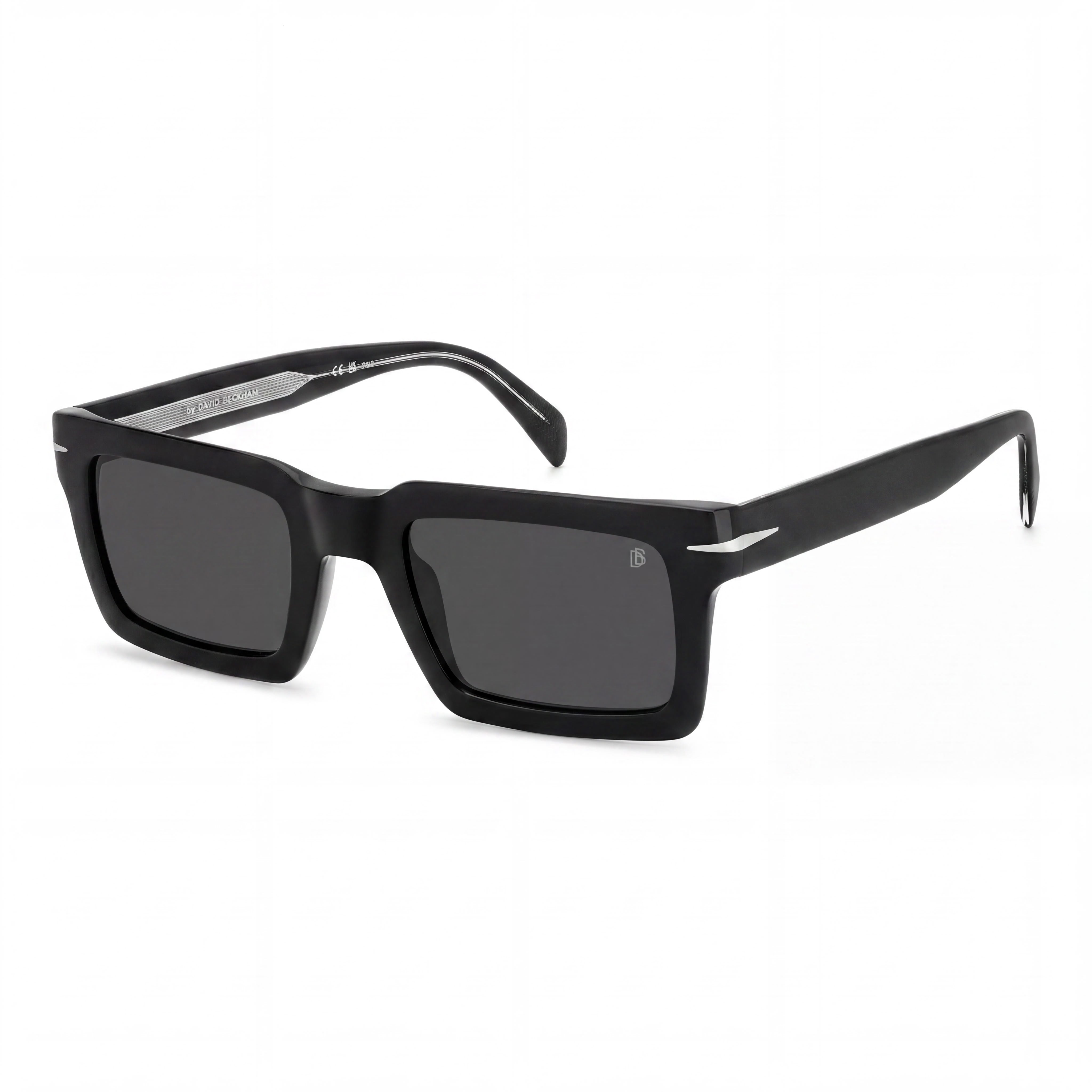 Beckham DB 7126/S Men's Modern Style Acetate Frame Eyeglasses Black/Grey, Lens Width 51mm, Bridge 23mm, Photo 1