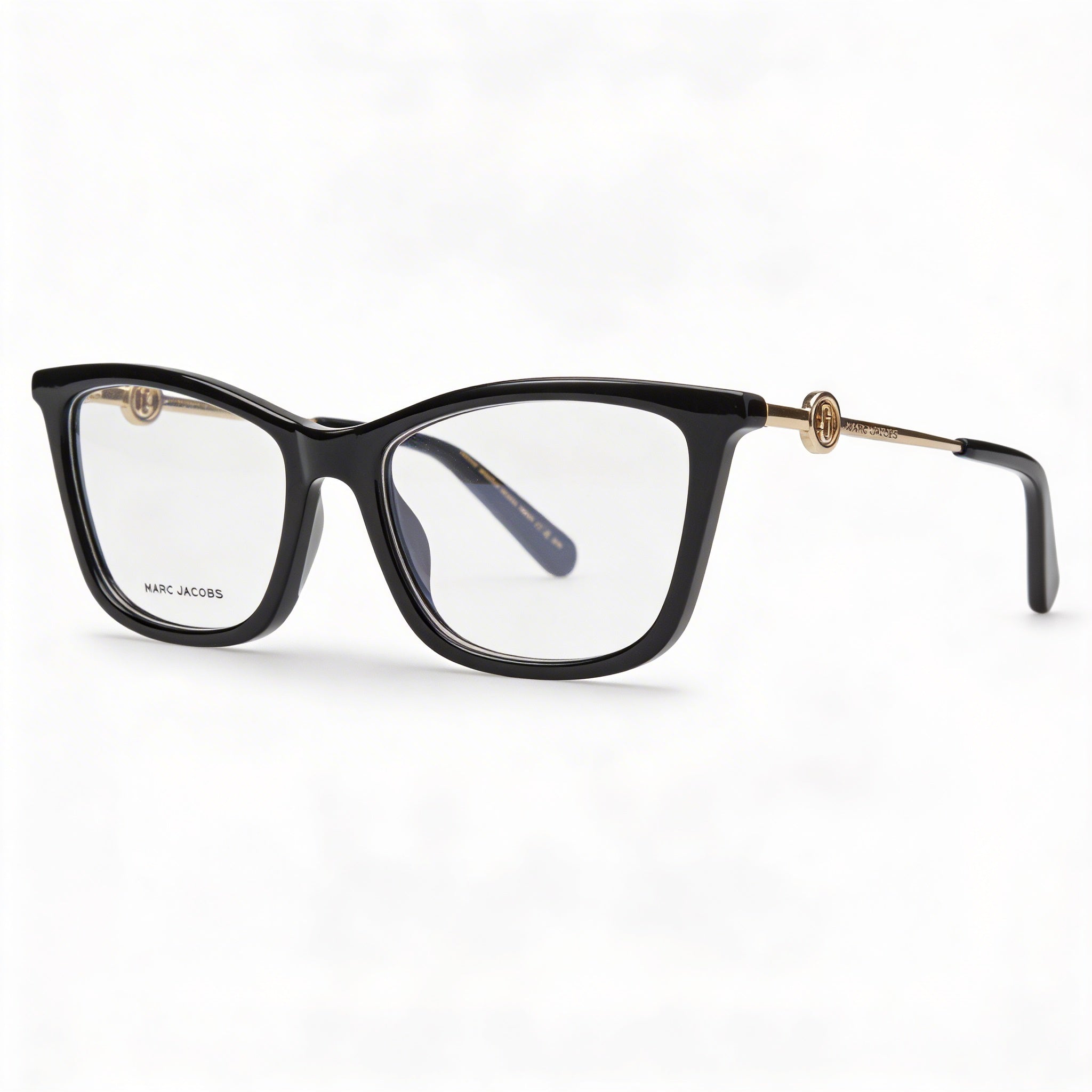 Marc Jacobs Marc 655 Women's Black Acetate Eyeglasses Frames - Lens 51mm, Bridge 16mm, Temple 140mm, Photo 1