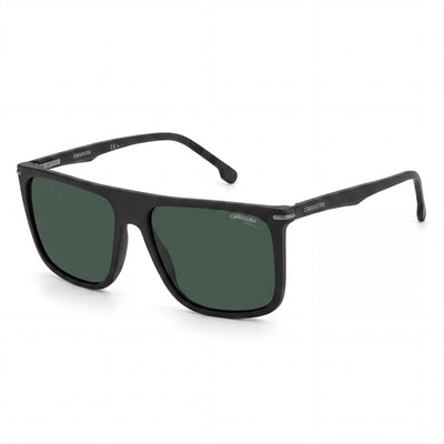 Gafas de sol Carrera 278/S unisex con montura de poliamida negra mate y protección UV, lentes de 58 mm