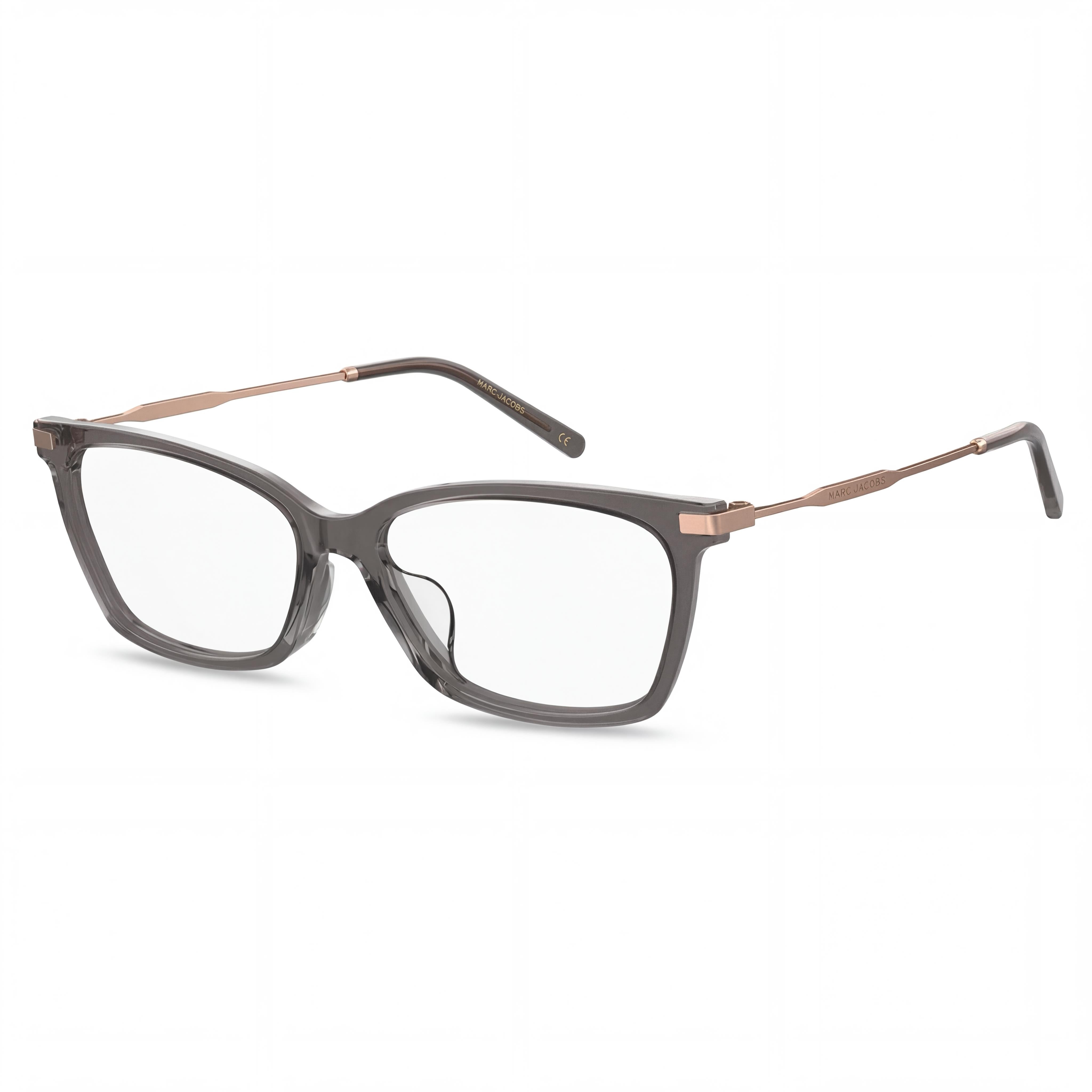 Marc Jacobs Marc 508/F Unisex Grey Gold Plastic Frame Eyeglasses 53mm, Photo 1