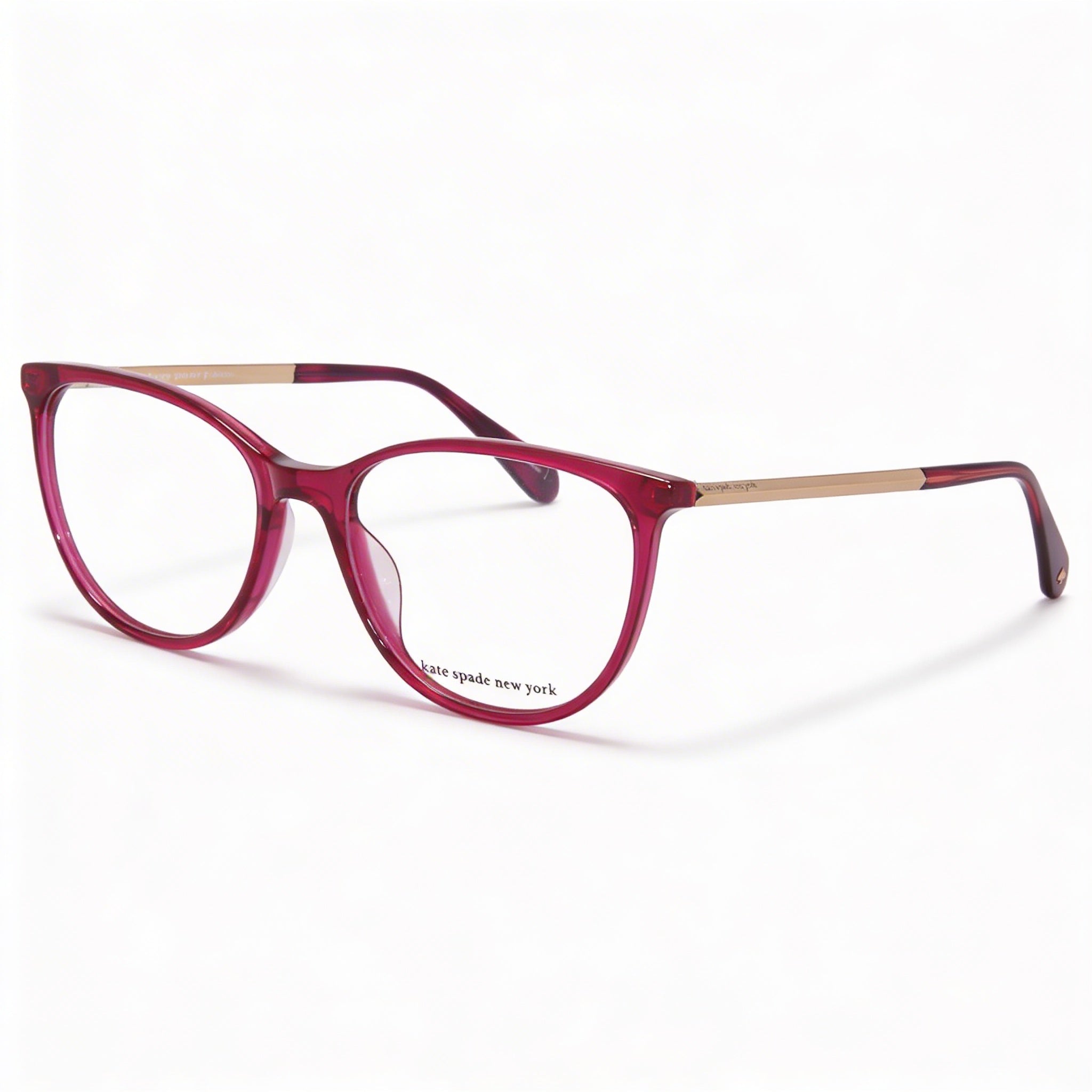 Gafas de sol Kate Spade New York Kimberlee para mujer, montura cuadrada de plástico, montura completa, logotipo en dorado cereza, talla 52-17, Photo 1