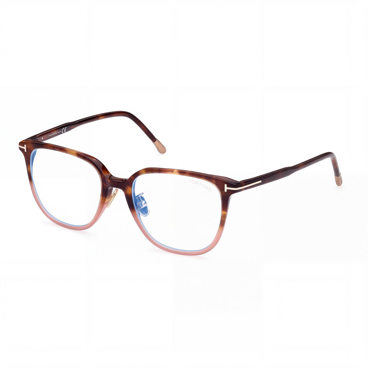 Tom Ford Ft5778-d-b Women's Plastic Havana Pink Blue Frame Pink Lens Sunglasses 53-18-145, Photo 1
