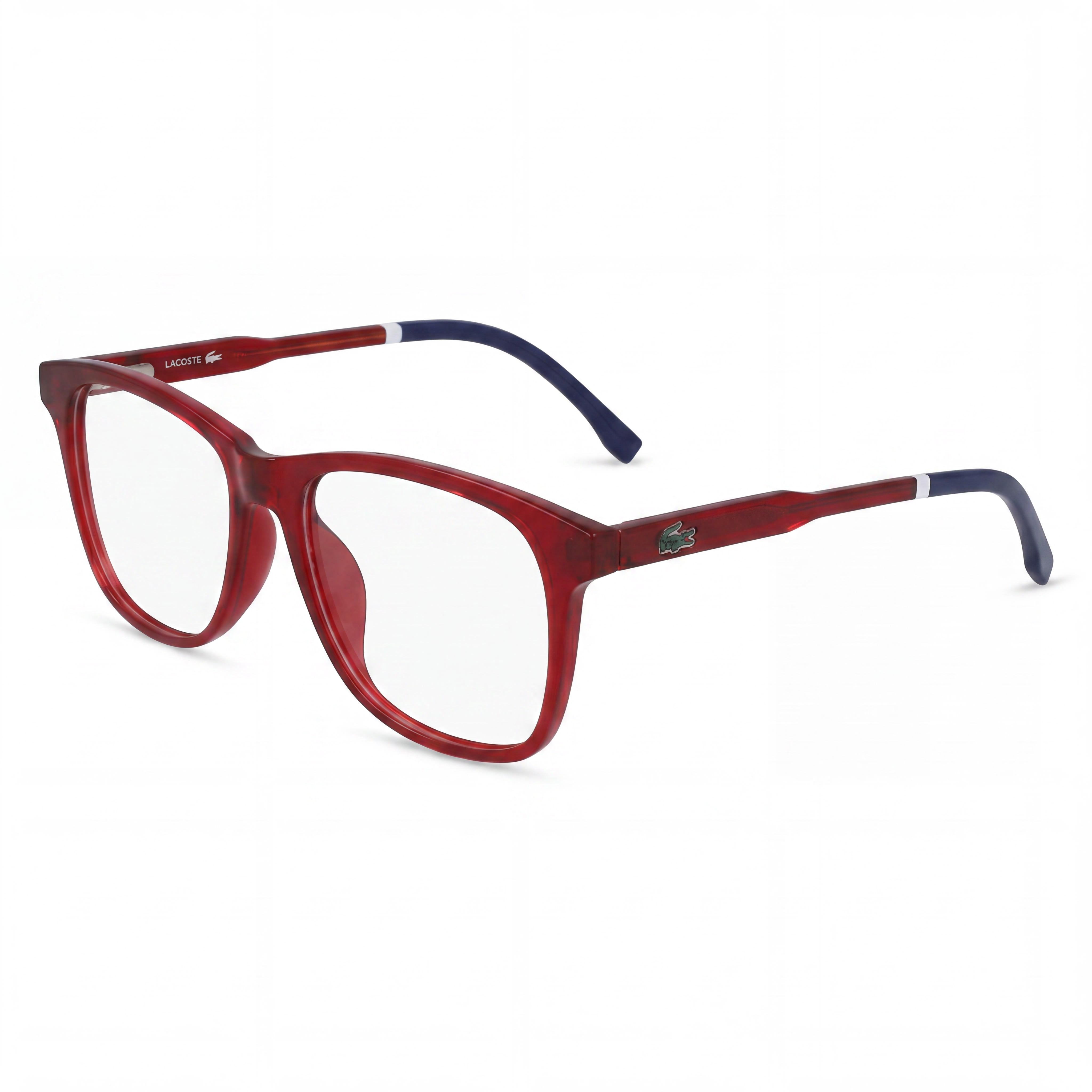 Lacoste Modern Unisex Injected Red Sunglasses 49mm, Photo 1