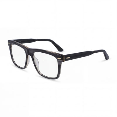 Calvin Klein Ck22538 Unisex Polarized Acetate Striped Grey Sunglasses 55mm