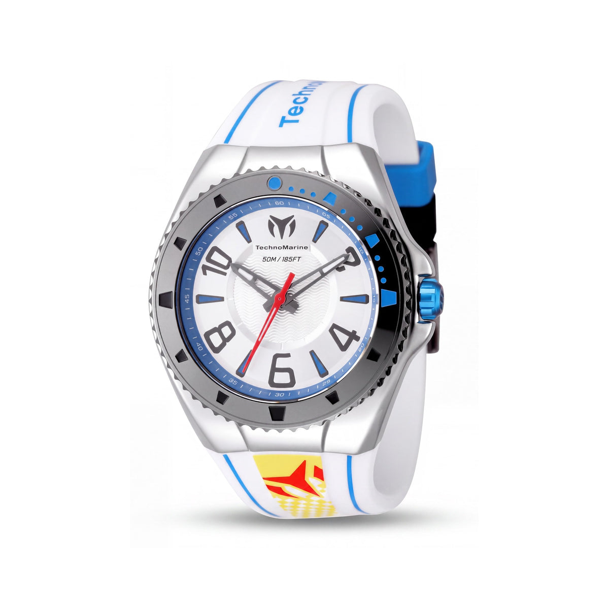 Reloj de cuarzo de acero gris TechnoMarine Racing Legends para hombre, 44 mm, de acero inoxidable, Photo 1