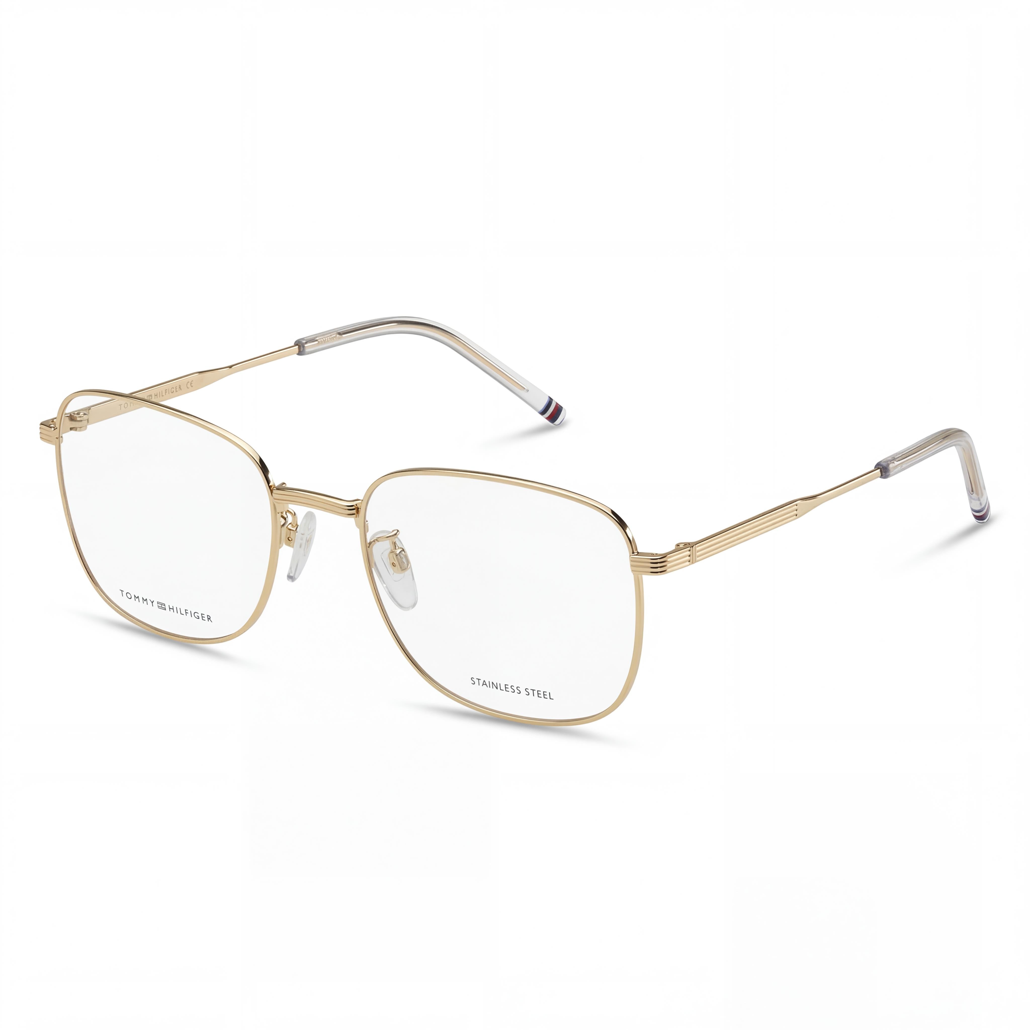 Gafas de sol Tommy Hilfiger Modern Collection Th 2061/f para hombre con montura de acero de aleación dorada y lentes de policarbonato de 57 mm, Photo 1