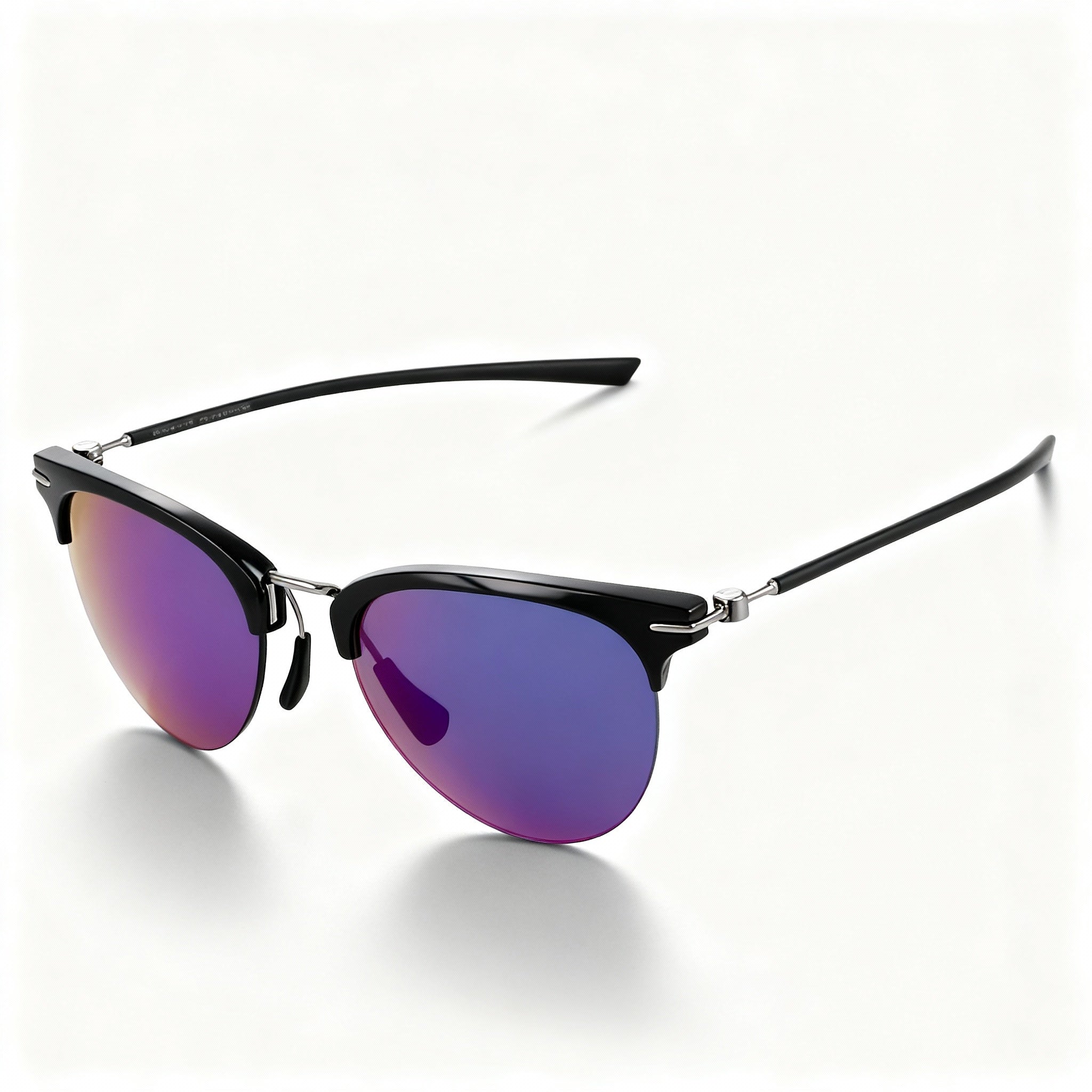 Nike Divot Ev24038 Black Infrared Mirror Women's Plastic Polarized UV Protection Sunglasses 54mm