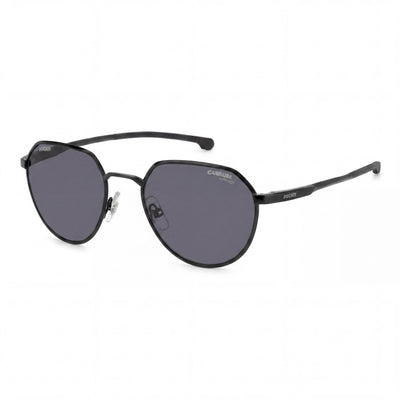 Gafas de sol Carrera Carduc 036/S para hombre, de metal negro, lentes de policarbonato no polarizadas, protección UV, 52 mm
