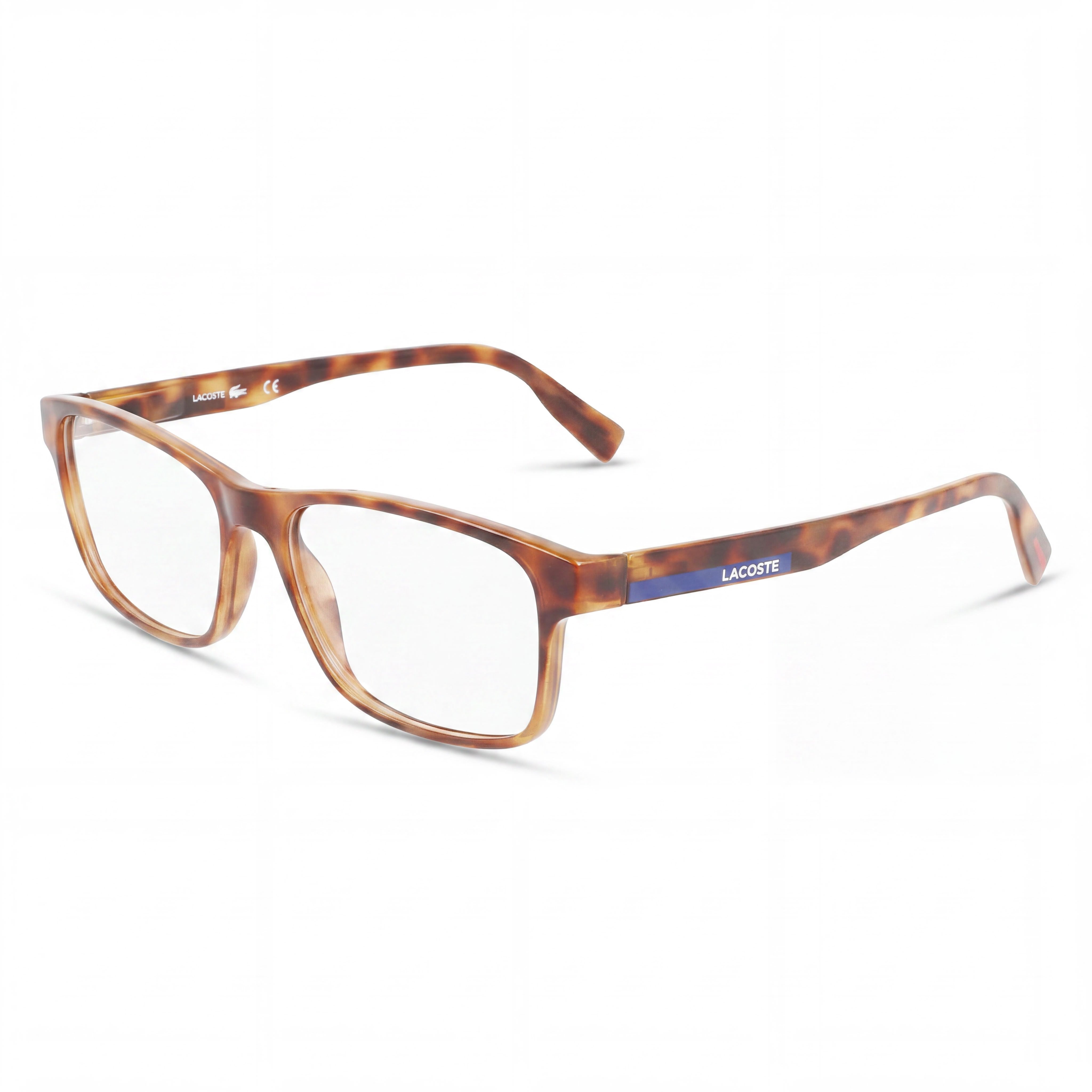 Gafas de sol unisex Lacoste L3649 cuadradas Havana, metal 52 mm, Photo 1