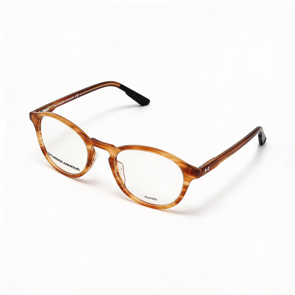 Gafas de sol Under Armour UA 5017/G para hombre, color marrón cuerno, de acetato, duraderas, ligeras, deportivas y cómodas, con montura de 50 mm