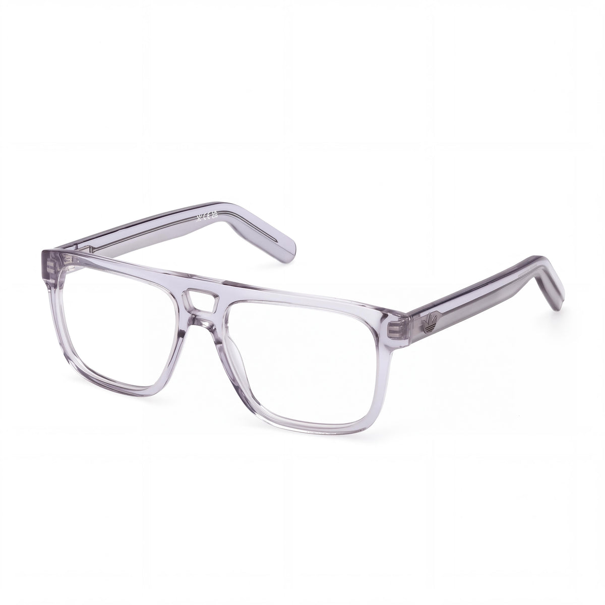 adidas Originals OR5118 Men's Eyeglasses with Grey Plastic Frame & Clear Polycarbonate Lenses 53mm, Photo 1