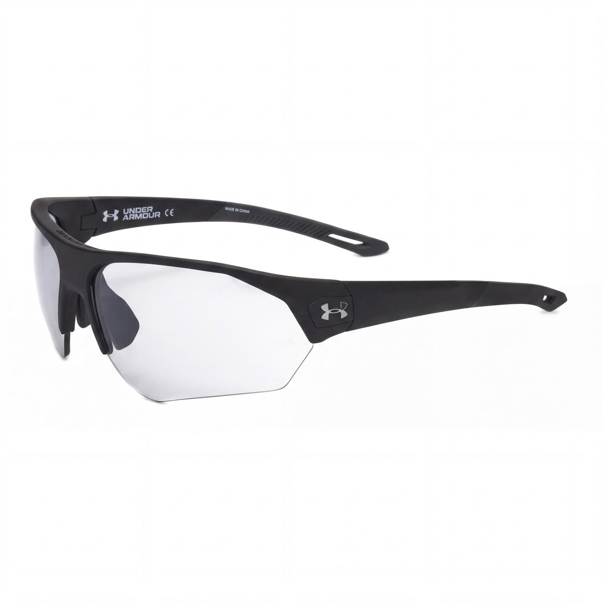 Under Armour Playmaker Unisex Black Gray Plastic Frame Gray Lens UV Protection 72-10-130, Photo 1