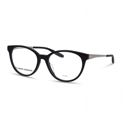 Under Armour Ua 5028 Women's Black Acetate Frame Non-Polarized Polycarbonate Lenses Sunglasses 52mm