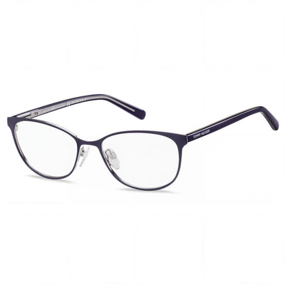 Tommy Hilfiger Model Th 1778 Unisex Prescription Eyeglasses with Blue Crystal Stainless Steel Frame - 53mm