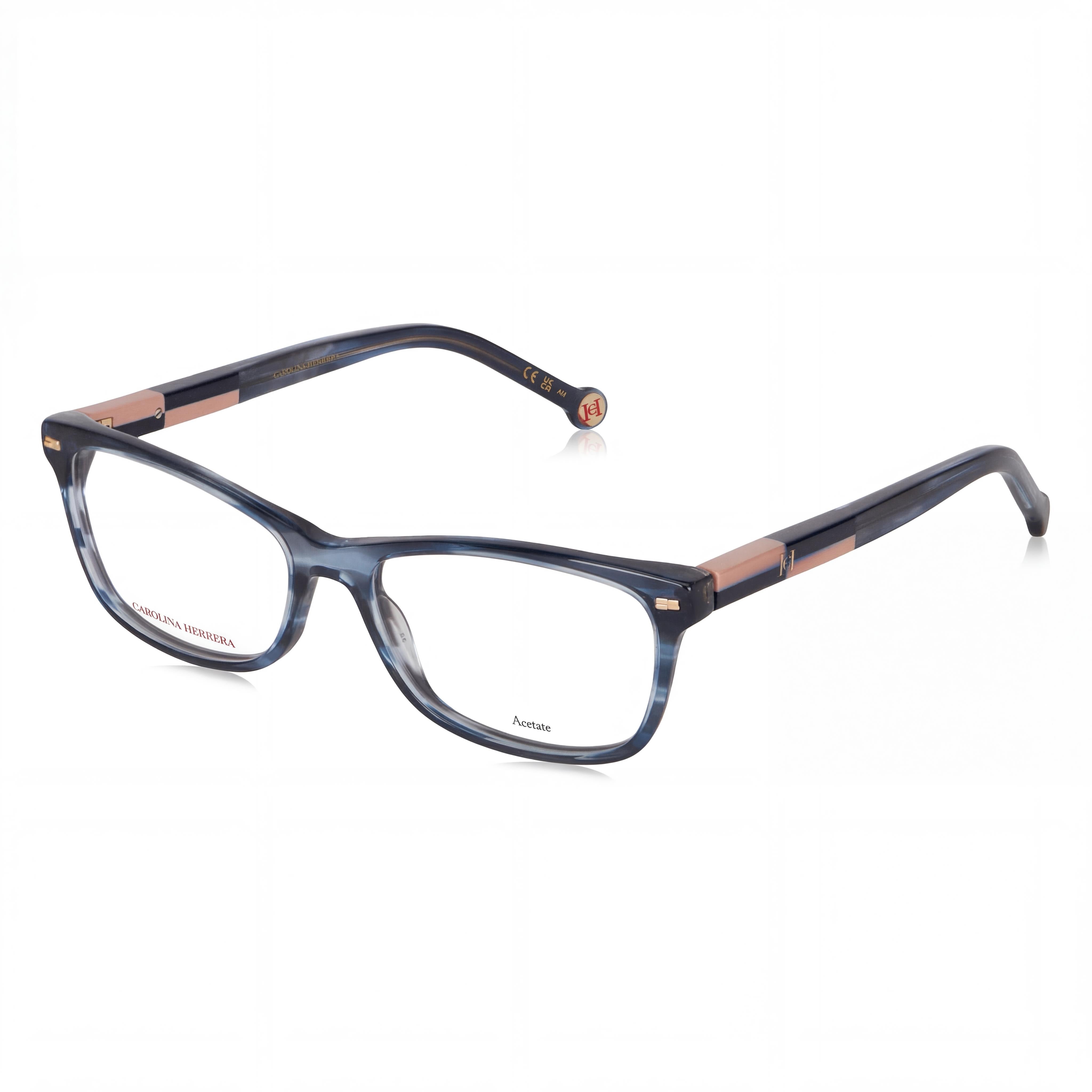 Gafas ópticas Carolina Herrera Casual para mujer con montura de acetato y lentes de policarbonato 54-16-145 mm, Photo 1
