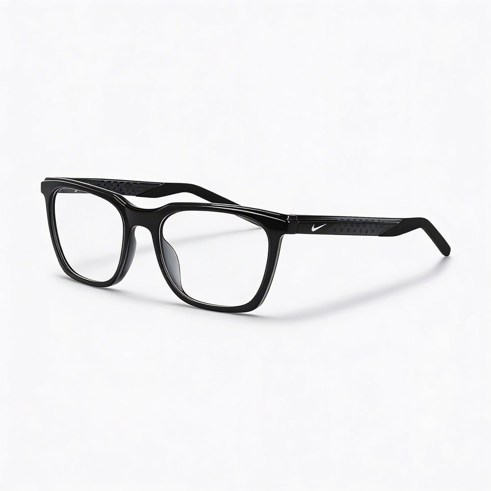 Nike 7273 Unisex Full Rim Square Plastic Prescription Ready Optical Eyeglasses Anthracite 53-18-140