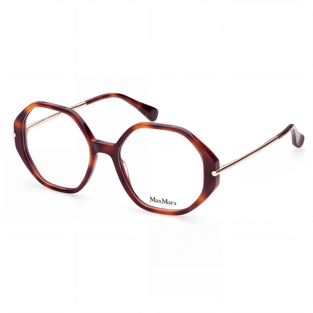 MaxMara MM5005 Women's Dark Havana Acetate Eyeglasses 54-18-145mm