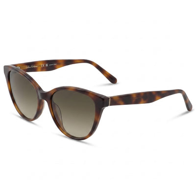Ferragamo SF1073S 240 Women's Butterfly Tortoise Grey Gradient 100% UV Sunglasses 54mm