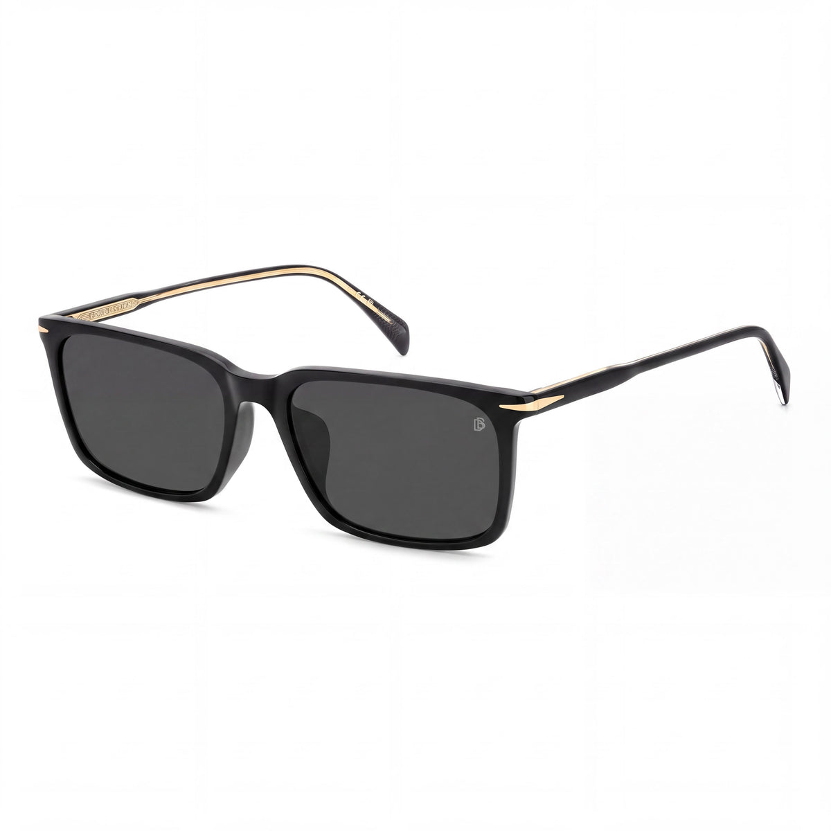 David Beckham Db 1163/F/S Women's Sunglasses with Black Acetate Frame and Black Lenses 58mm, Photo 1