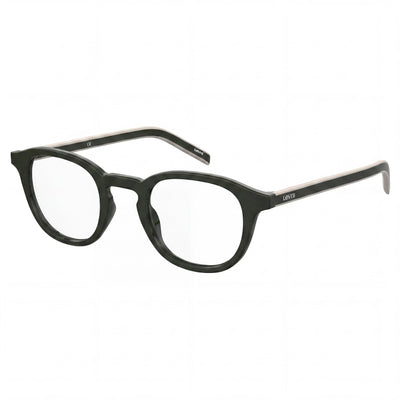 Gafas de sol unisex Levi's Lv 1029 con montura de plástico y lentes de policarbonato, graduadas, color verde, talla 48 mm