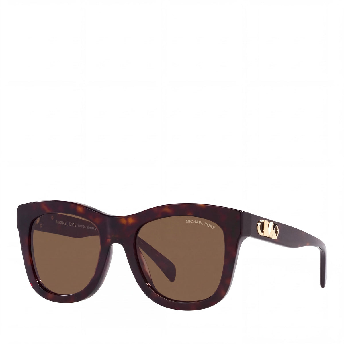 Michael Kors 0MK2193U 300673 Women’s Brown Square UV Protection Sunglasses Bridge 20mm Temple 140mm, Photo 1