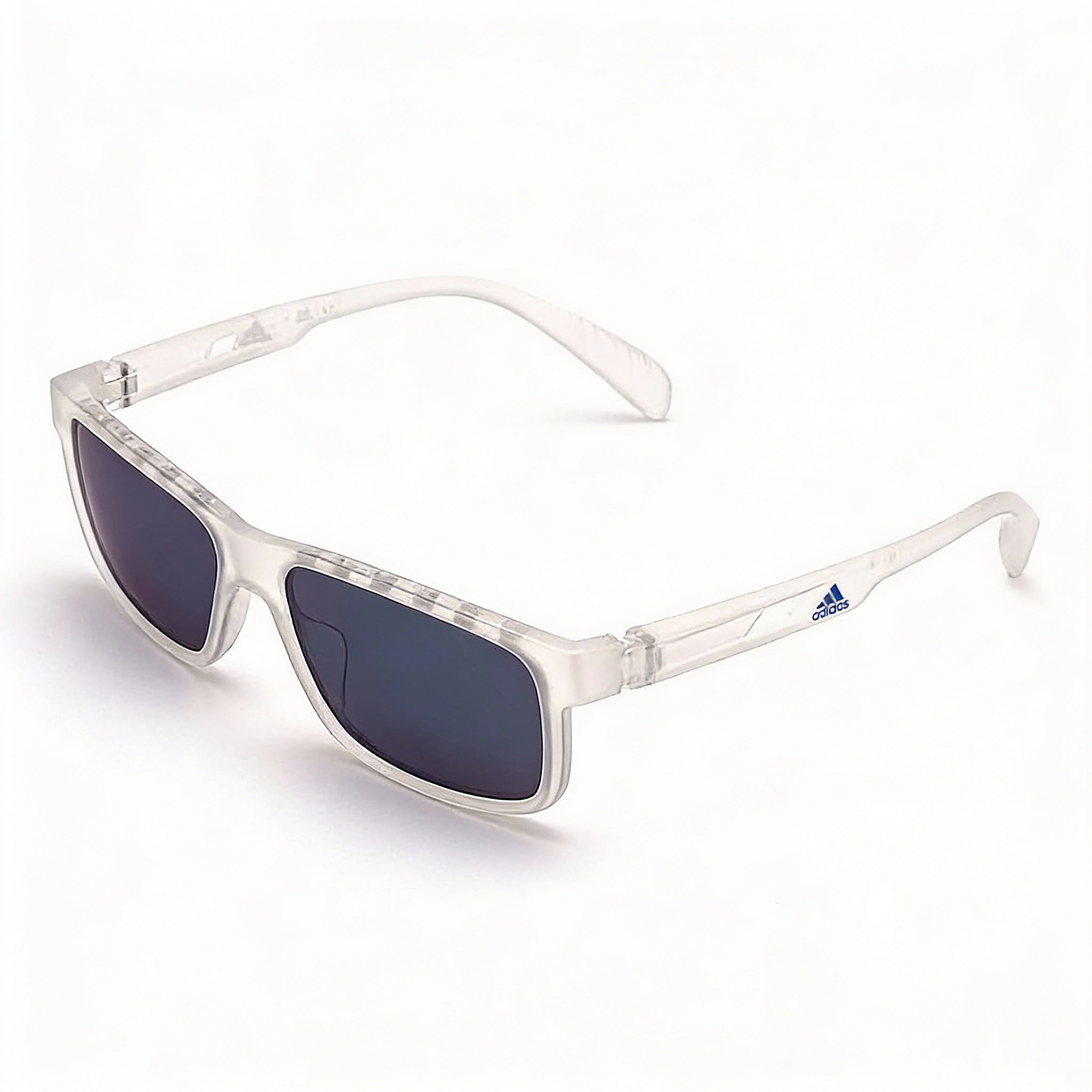 adidas Classic Men's Mirror Blue Plastic Frame Polycarbonate Lens UV Protection 52mm, Photo 1