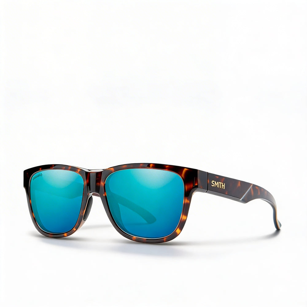 Gafas de sol Smith Lowdown Slim 2 unisex con montura tortuga Evolve, lentes de espejo ópalo polarizadas ChromaPop de 53 mm