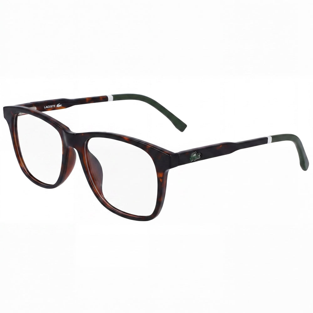 Lacoste L3635 Men’s Havana Plastic Optical Eyeglasses Frame 49mm Lens Width, 15mm Bridge, 130mm Temple