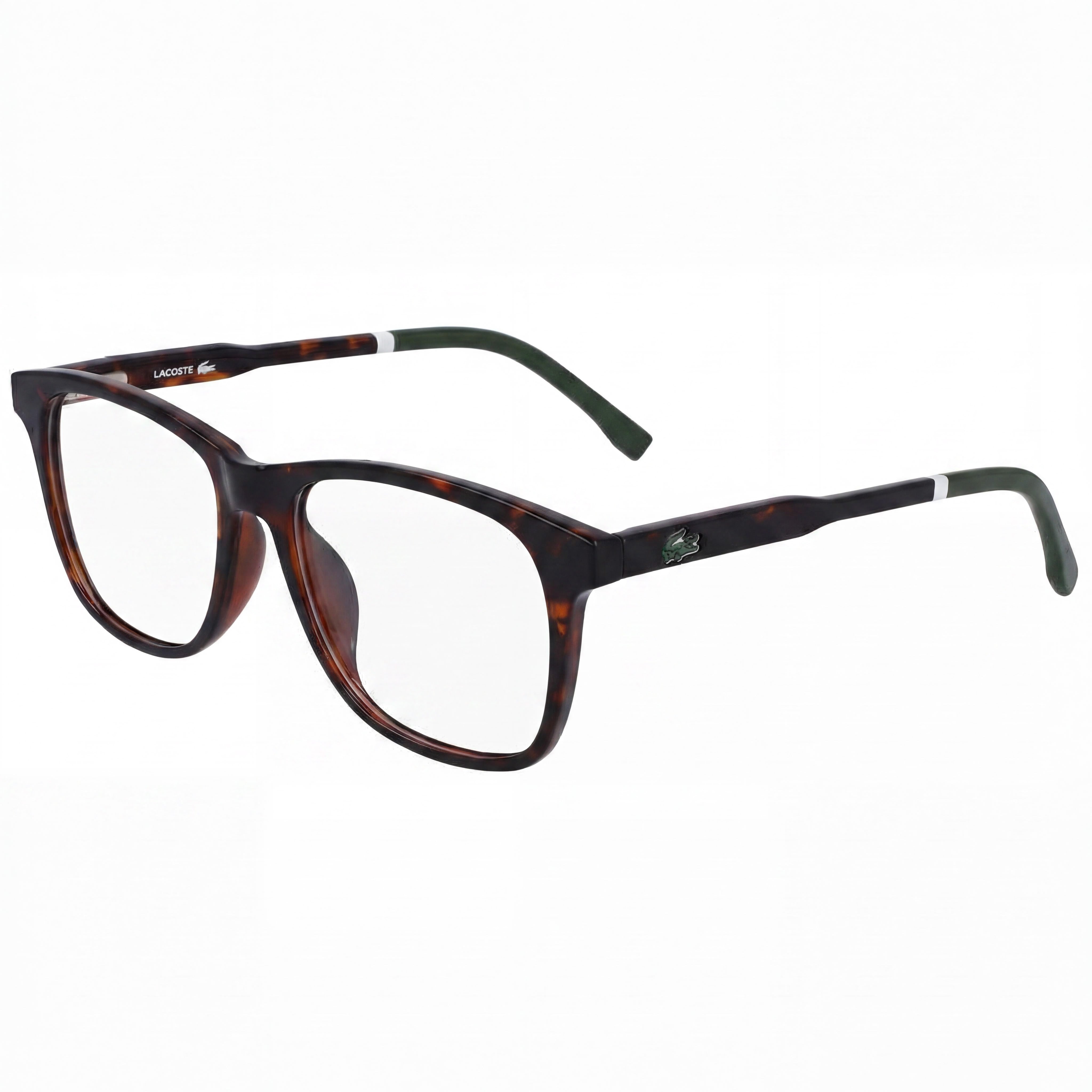 Montura de gafas ópticas de plástico Havana para hombre Lacoste L3635, ancho de lente de 49 mm, puente de 15 mm, patilla de 130 mm, Photo 1