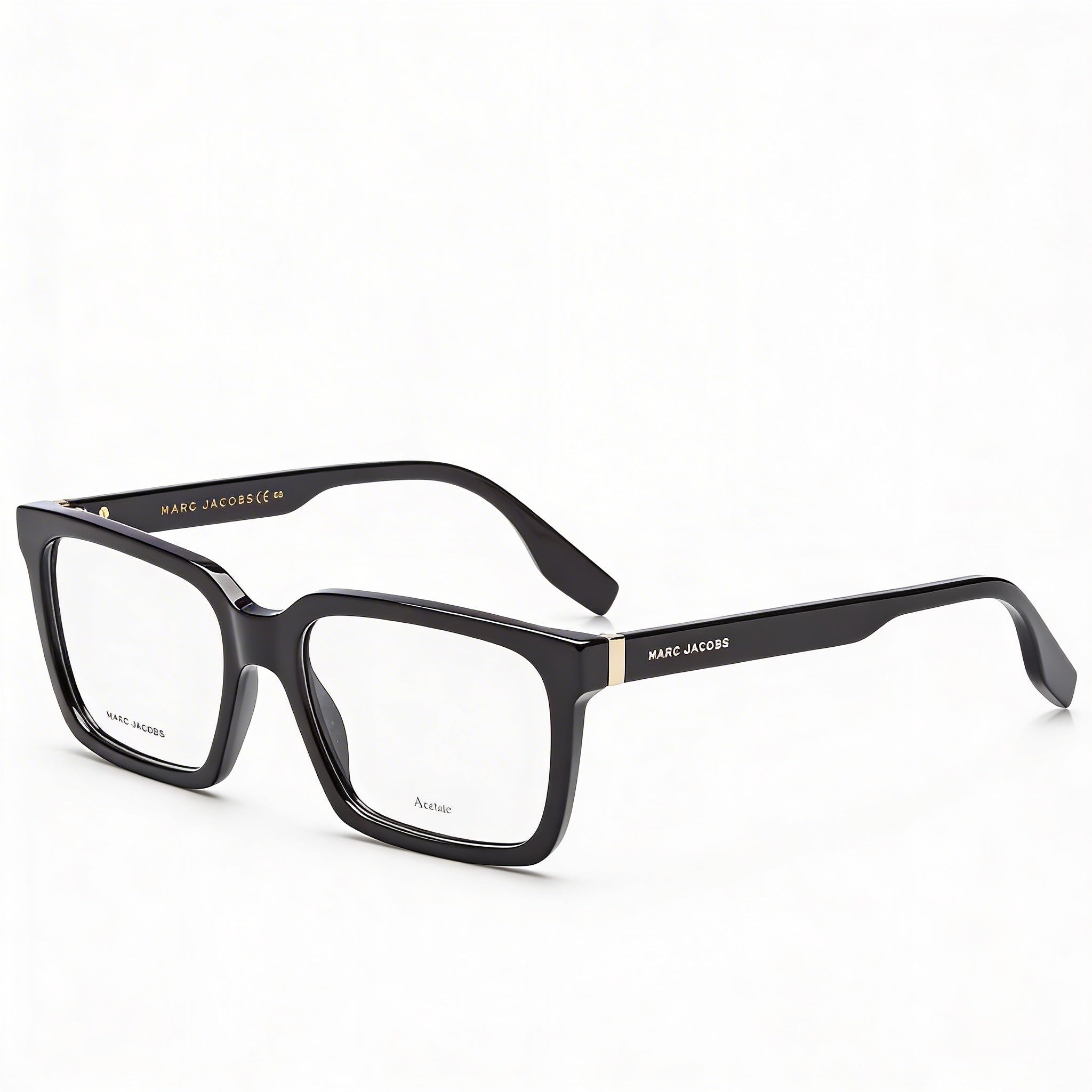 Gafas de sol Marc Jacobs Comtemporary para mujer con montura de acetato negro y lentes negras, protección UV, 55 mm, Photo 1