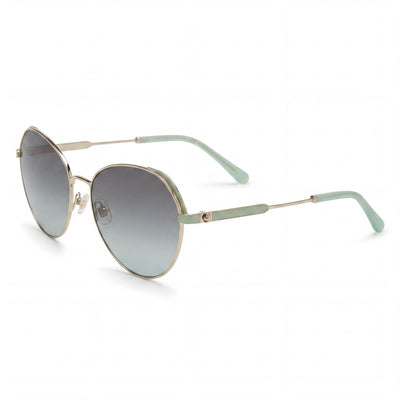 kate spade new york OCTAVIA/G/S Piloto Acero Inoxidable Mujer Montura Verde Gradiente Gris Lente Verde Gris UV 100% 59mm
