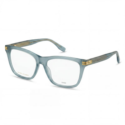 Marc Jacobs Modern Women's Blue Acetate Frame Eyeglasses with Polycarbonate Lenses 52mm