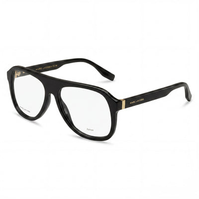 Marc Jacobs Marc 641 Unisex Eyewear Featuring Black Acetate Frame Material and Havana Lens Color - Size 57mm