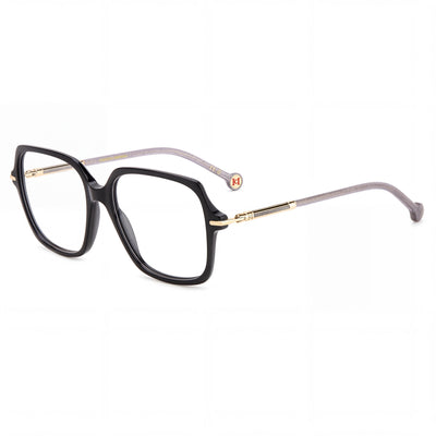 Carolina Herrera Contemporary Women's Black Glitter Black Acetate Sunglasses 54mm Lens 16mm Bridge 140mm Temple