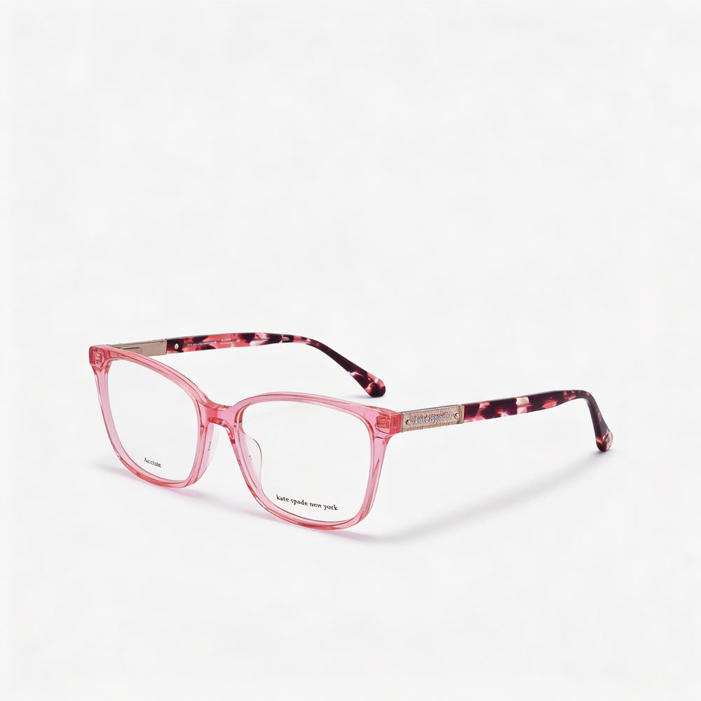 Kate Spade New York Davina - Gafas de sol para mujer, acetato rosa, 54 mm