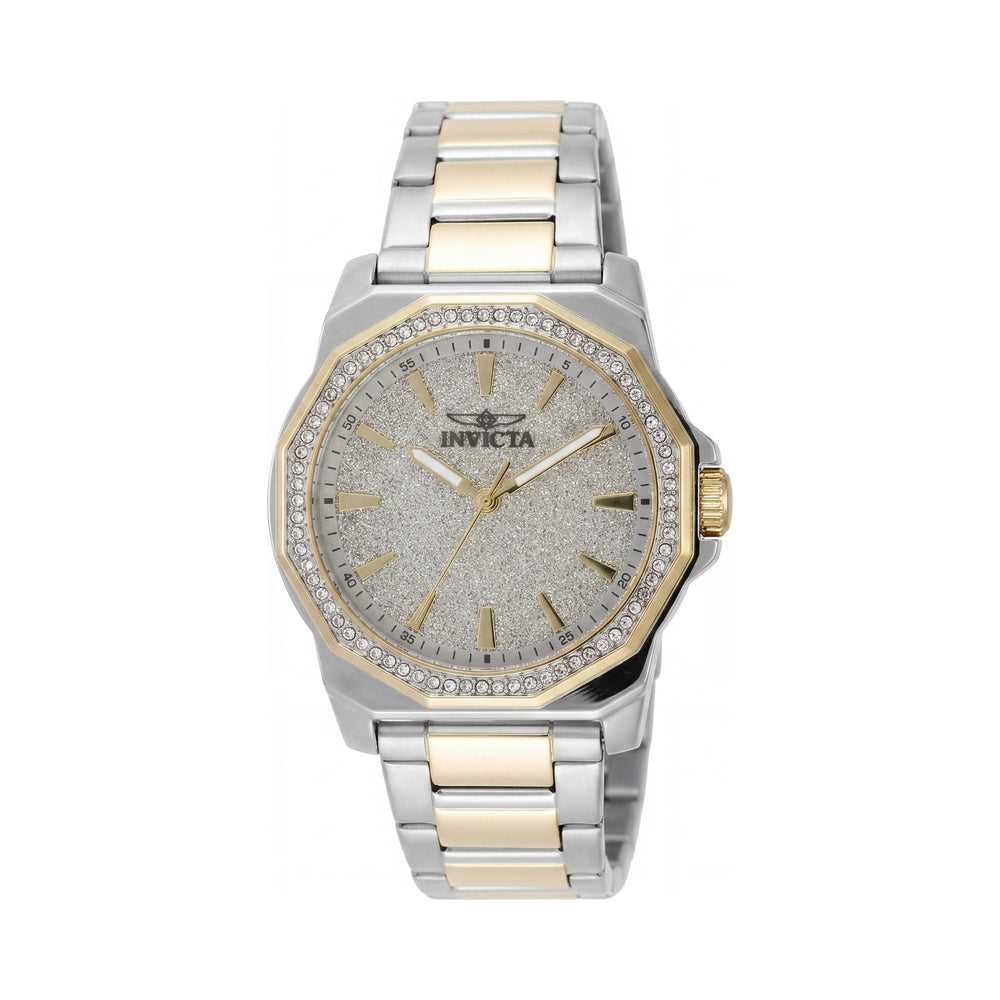 Invicta Speedway 49129 Women's Silver Stainless Steel Chronograph Quartz Watch 34mm
