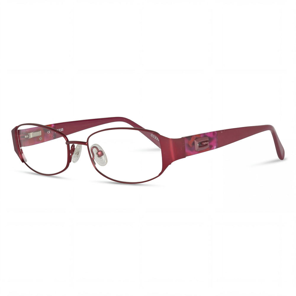 Guess GU2411 52o92 Women's Plastic Burgundy Frame 17mm Bridge 135mm Temple Non- 100% UV Eyeglasses