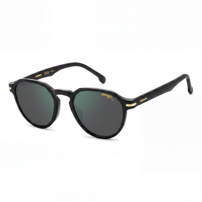 Carrera 314/S Unisex Negro Verde Poliamida Marco Verde Gris Lentes Polarizadas con 100% Protección UV 50mm