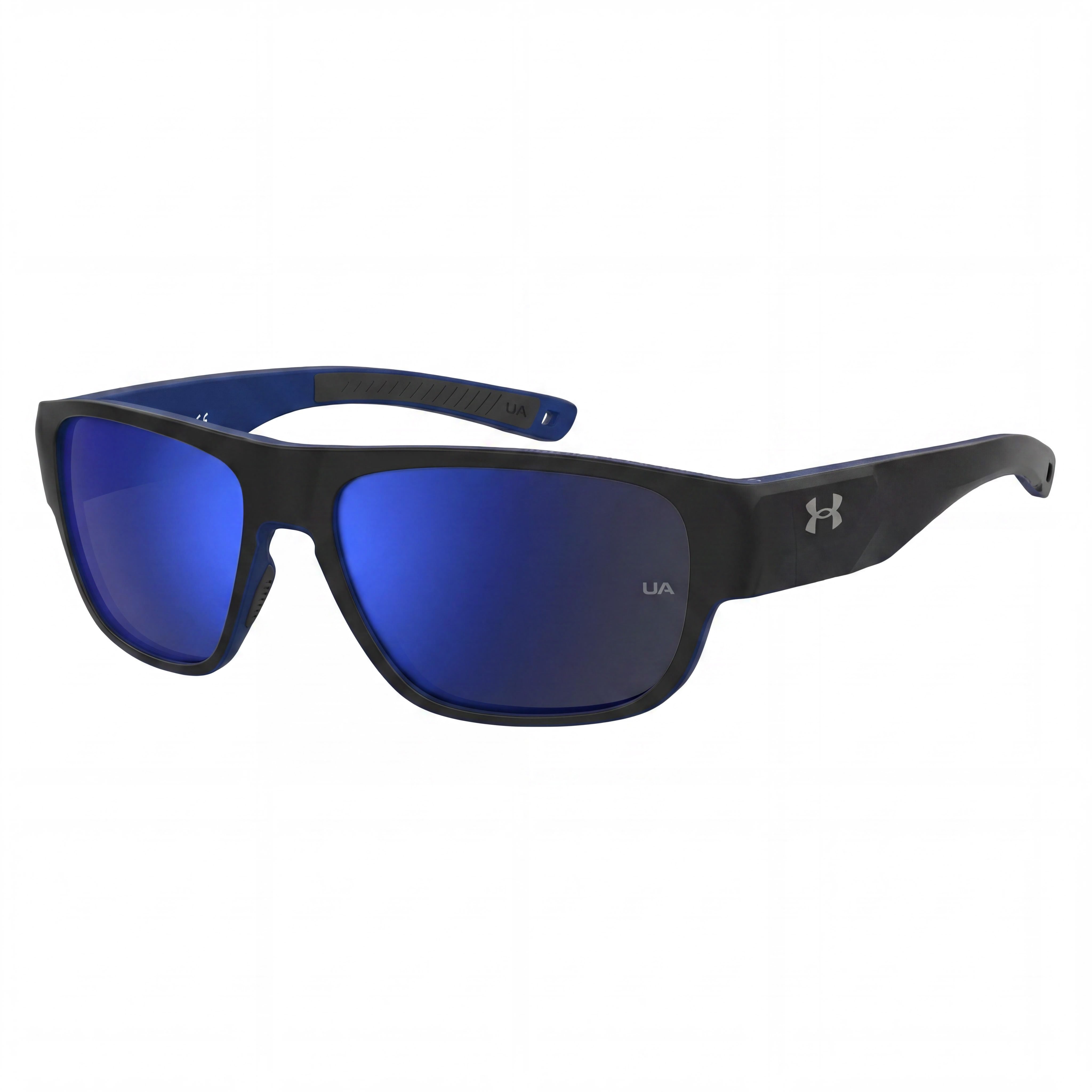 Under Armour Ua Scorcher Women's Matte Black Blue Sky Blue Polycarbonate Non-Polarized UV Protection Sunglasses 60mm, Photo 1
