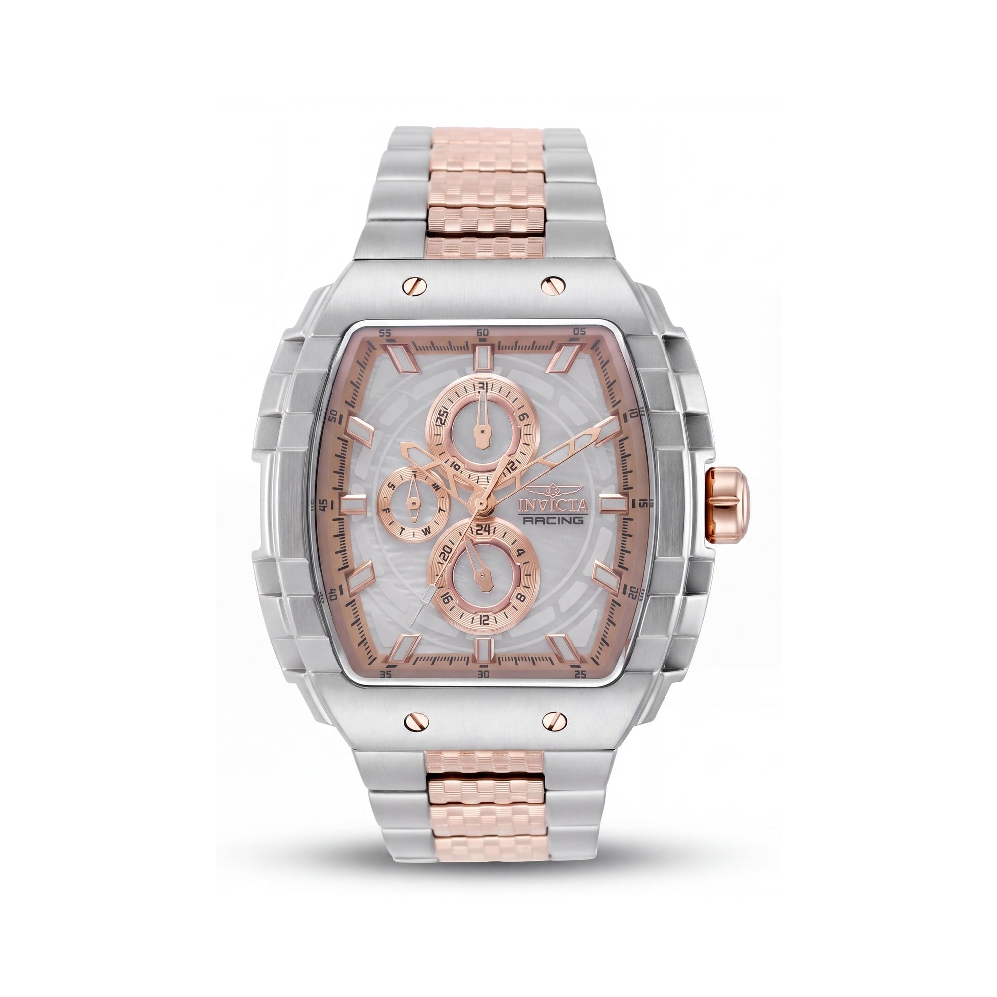 Invicta S1 Rally 50243 Reloj de Cuarzo Cronógrafo para Hombre, Esfera Plateada, Caja de Acero Inoxidable 47mm, Photo 1