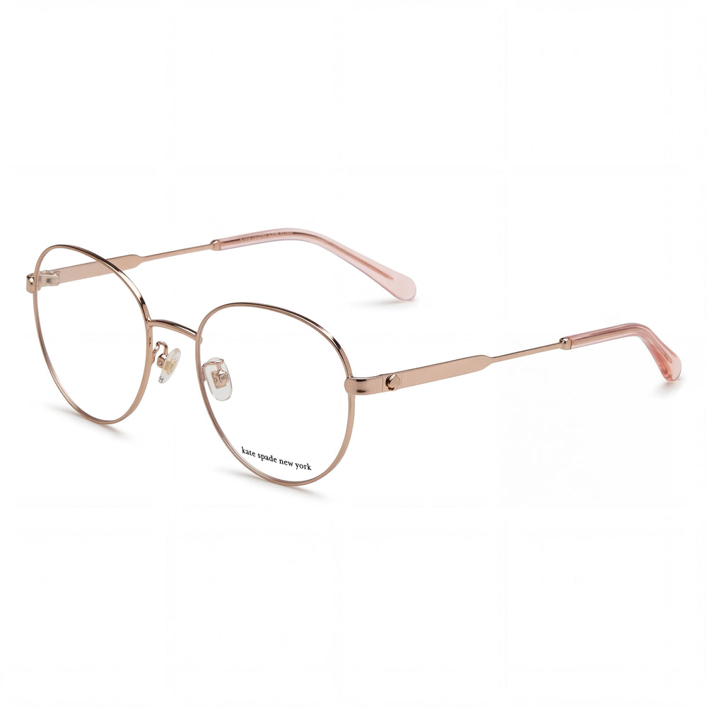 kate spade new york Jalisia/F Women's Red Gold Stainless Steel Non-polarised Eyewear 52