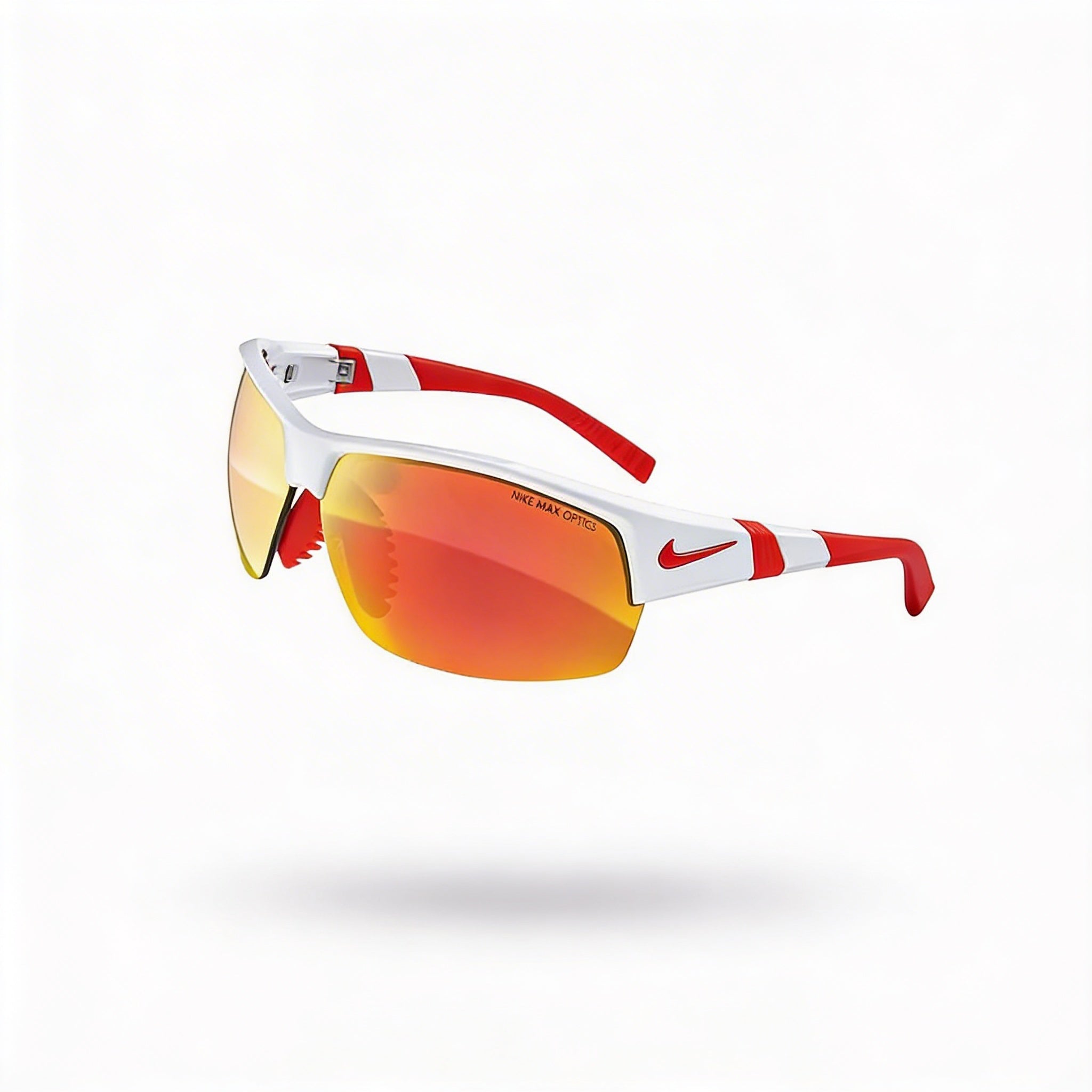 Gafas de sol Nike Modern para mujer, con montura de nailon, lentes de plástico rojas, blancas, grises y espejadas, de 70 mm, Photo 1