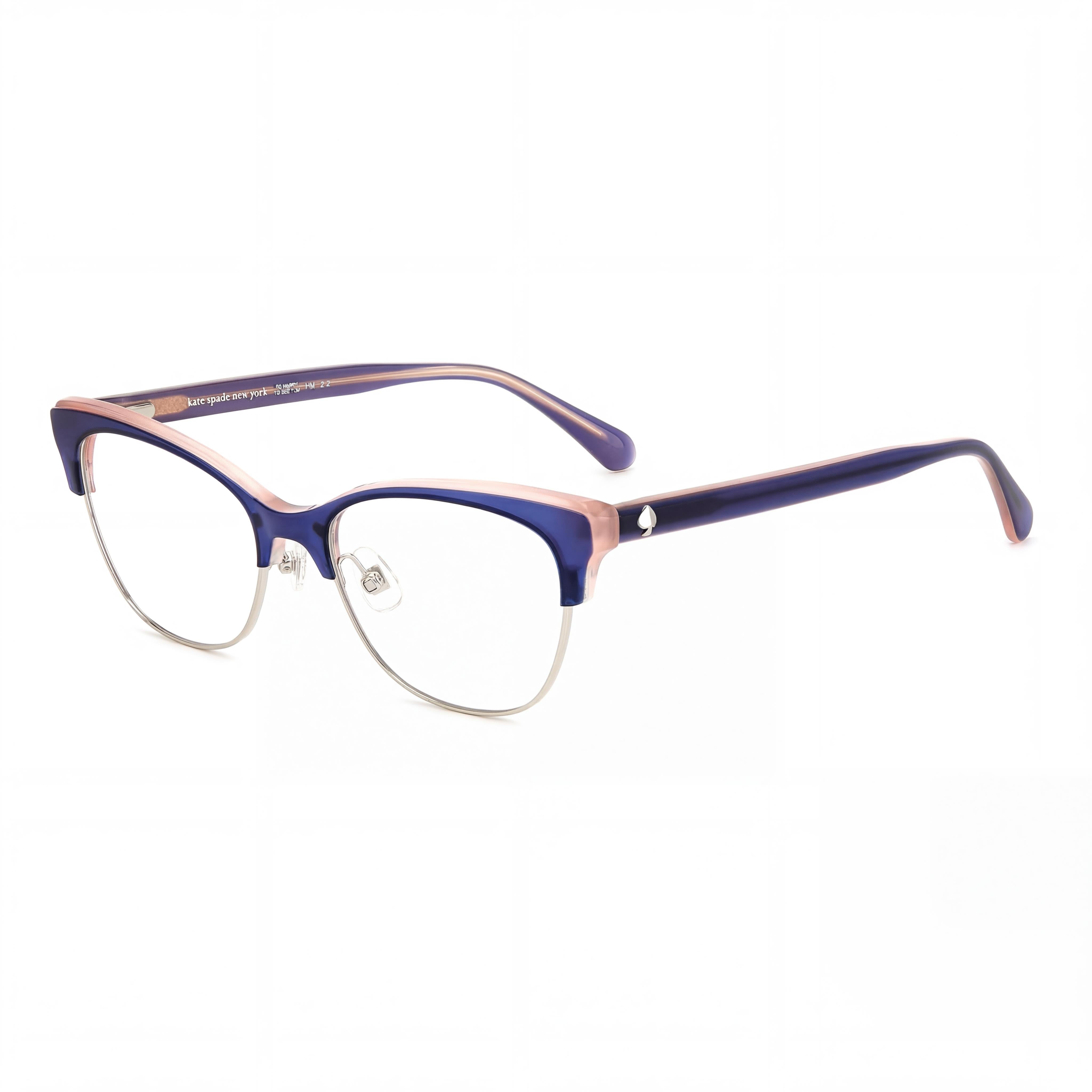 kate spade new york Classic Women's Blue Plastic Frame Non-Polarized Polycarbonate Lens Sunglasses 51mm, Photo 1