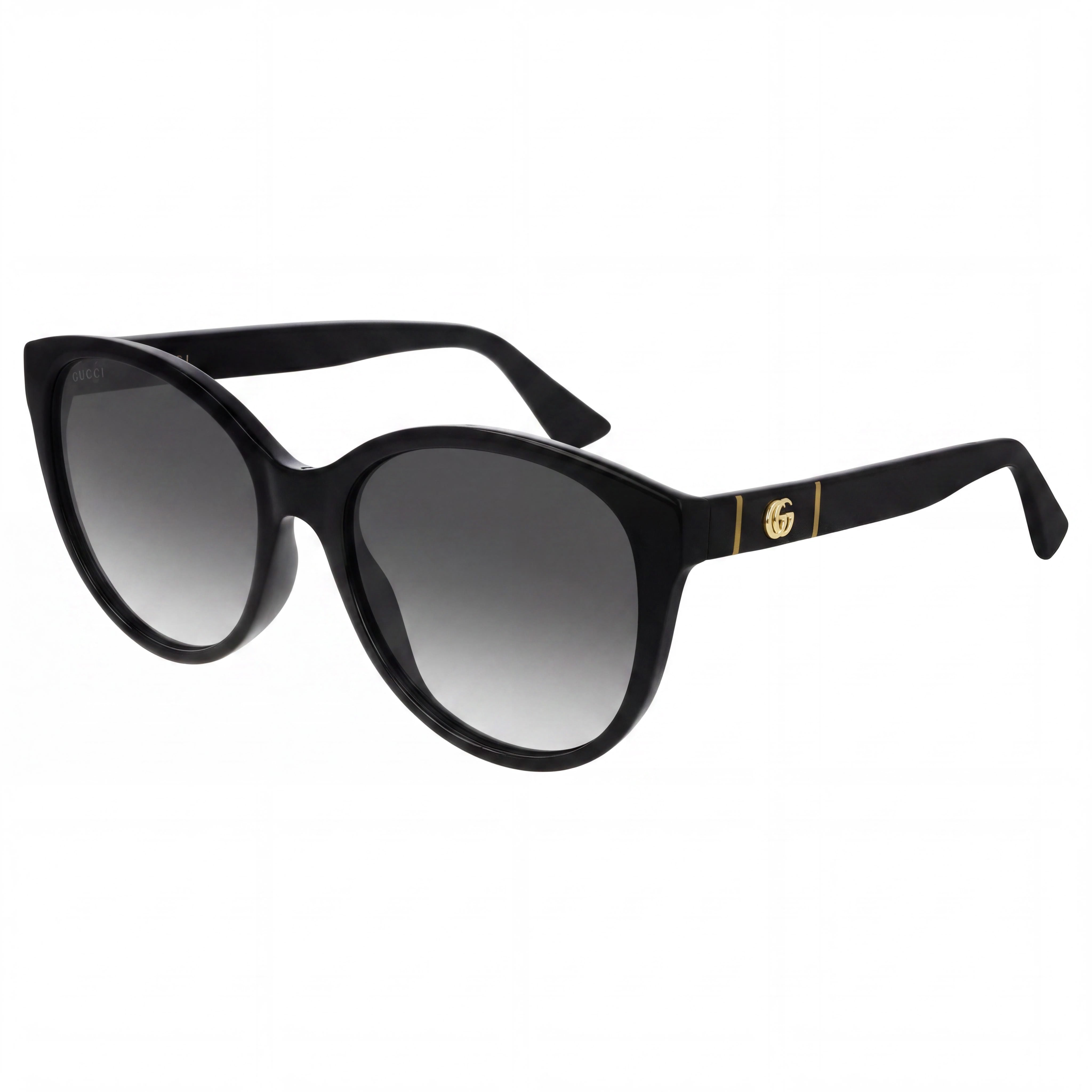 Gucci Contemporaneo Women's Black Injected Grey Gradient Non-Polarized UV Protection Sunglasses 56mm, Photo 1