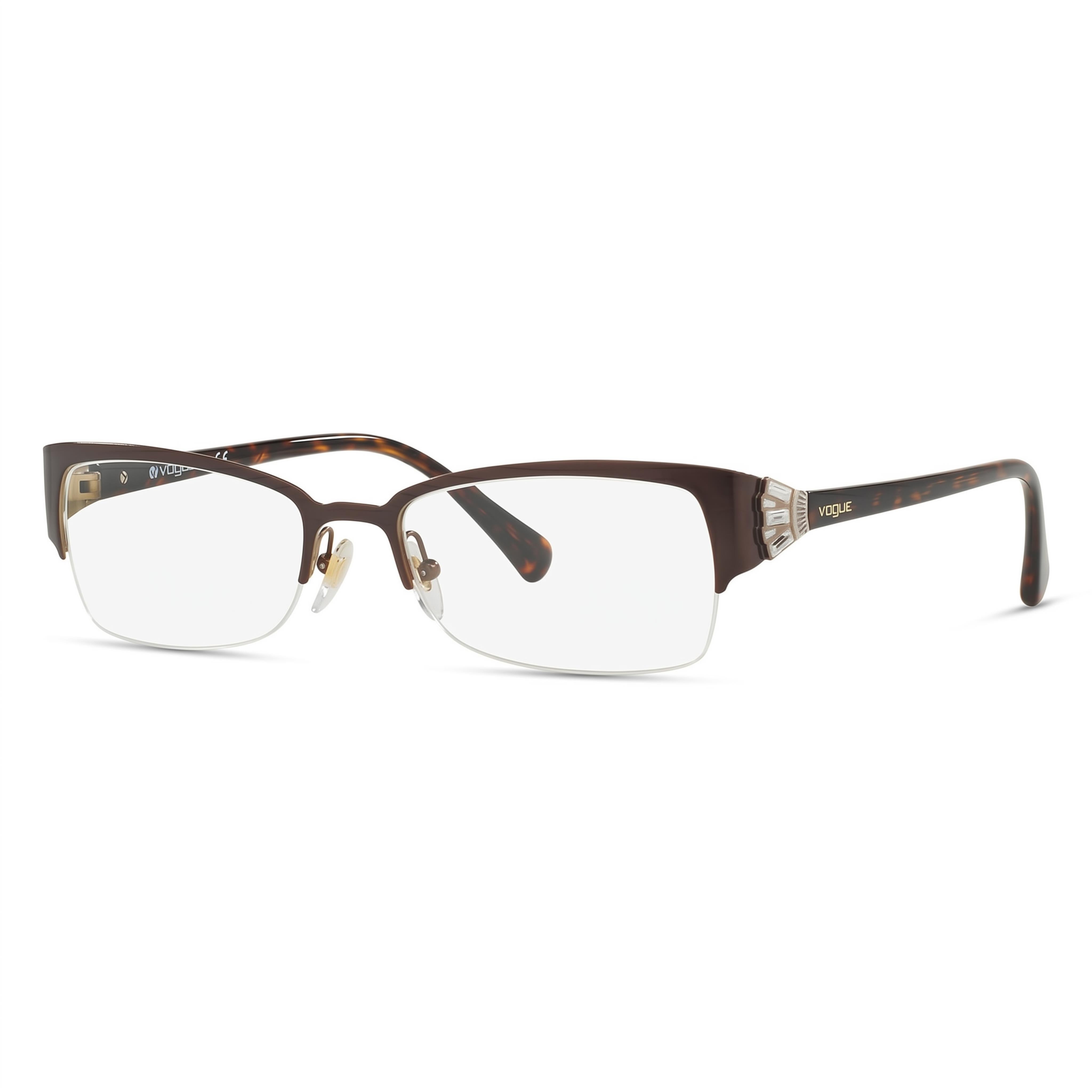 Gafas de sol Vogue Eyewear Vo 4014b para mujer con montura ovalada de metal, lentes de policarbonato polarizadas y transparentes de 50 mm, Photo 1