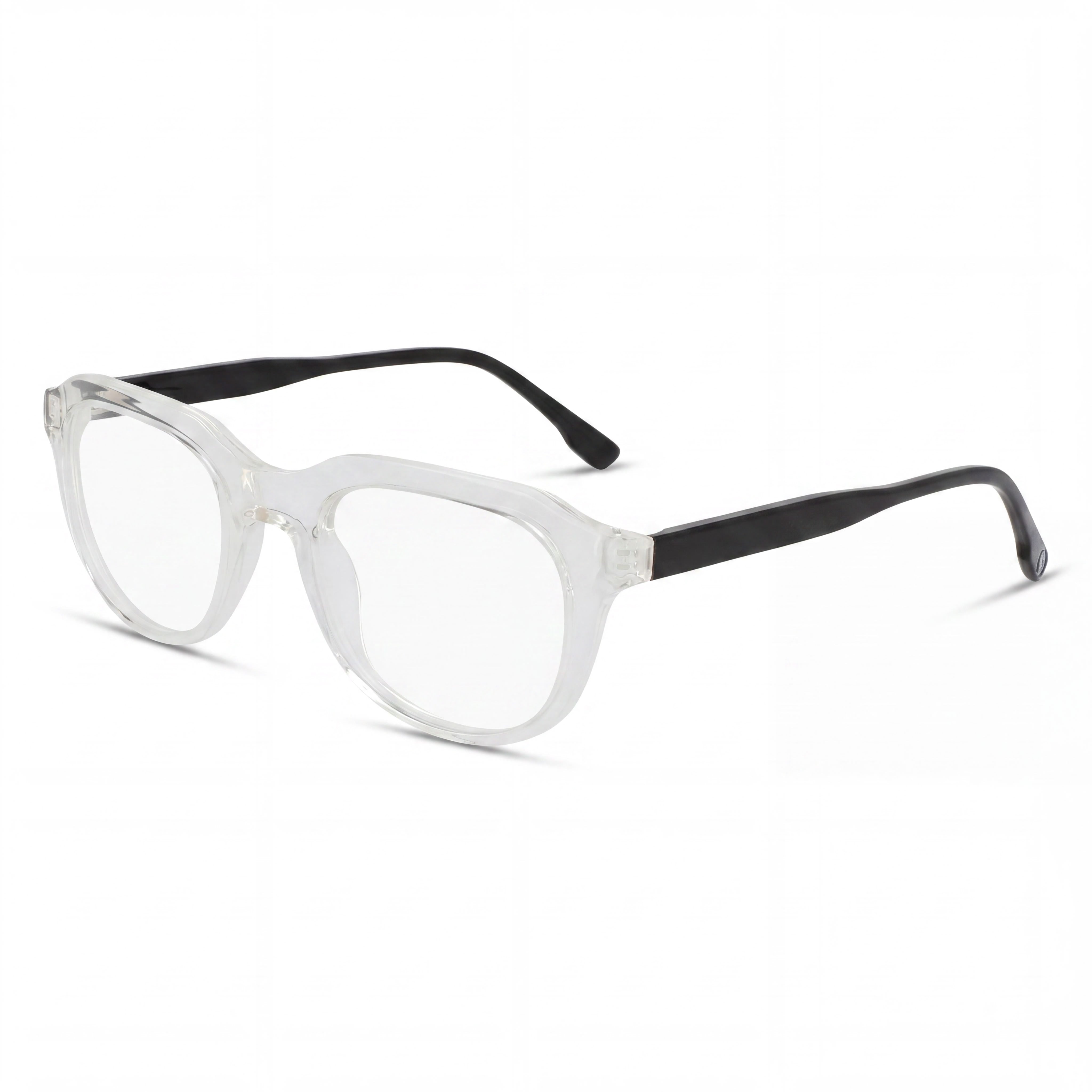 MCALLISTER Mc4537 Unisex Eyeglasses with Crystal Acetate Frame & Clear Polycarbonate Lenses (50-21-140), Photo 1